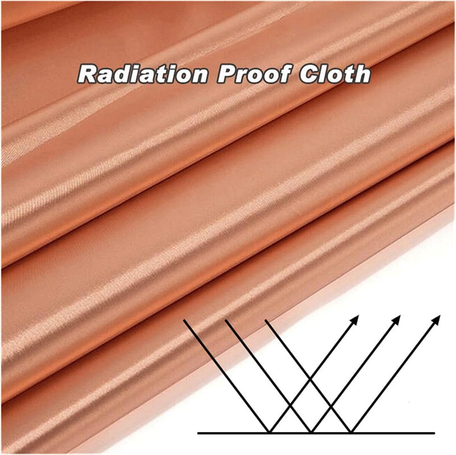 LNNNW Tkanina Faraday Tkanina ekranująca EMF Tkanina Faradaya RFID EMI RF Ekranowanie, izolacja blokująca sygnał dla projektów DIY(1.1x2m)