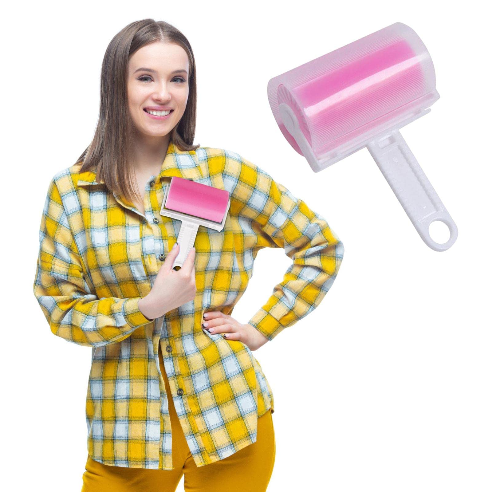 Fusselrolle Mit Nachfüllungen – Extra Klebrig, Für Tierhaare & Kleidung