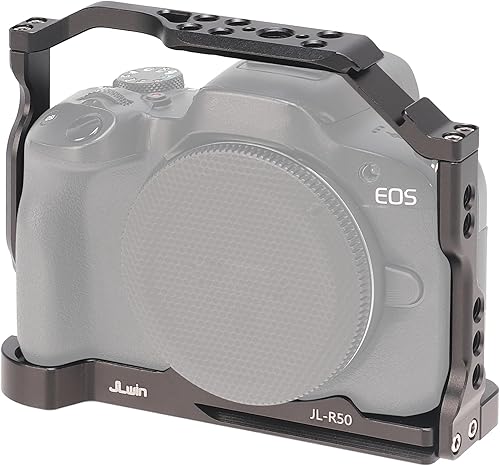 Vista 71 de Fotga Soporte estabilizador de jaula de cámara de aluminio de aleación + mango superior para Sony A7C ILCE-7C α7C sin espejo DSLR cámara de vídeo