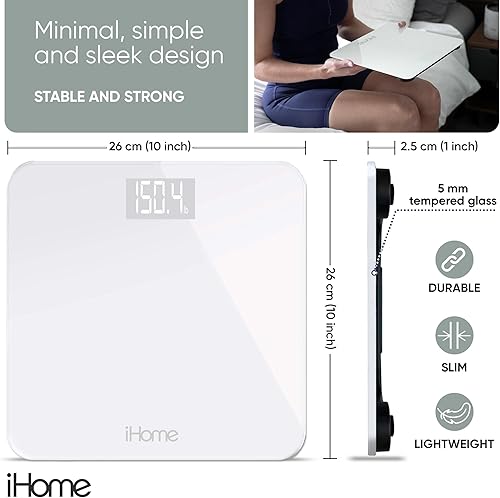 Miniatura 2 de Scale for Body Weight (White) Blanco,Negro