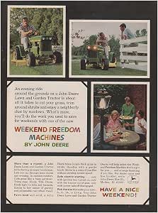 Amazon.com: RelicPaper 1968 John Deere: Weekend Freedom Machines, John ...