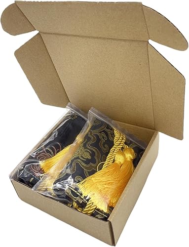 Miniatura 5 de 2 unids bolsa de espada 51 pulgadas seda sintética Katana bolsa espada cubierta de transporte para espadas samurai