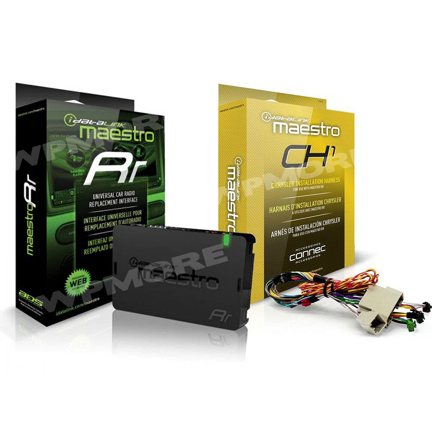 iDatalink Maestro ADSMRR + HRNRRCH1 THarness for Select Chrysler