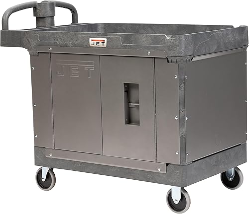 JET PUC-4325 - Carro utilitario de resina con sistema de seguridad JT1-125 LOAD-N-LOCK