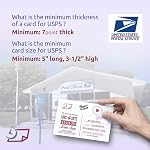 NextDayLabels - 8-1/2 x 11 Laser and Inkjet Printer Postcards 4 up Per Page, (4-1/4" x 5-1/2" After Perf) EXTRA HEAVY 250 Sheets / 1000 Cards