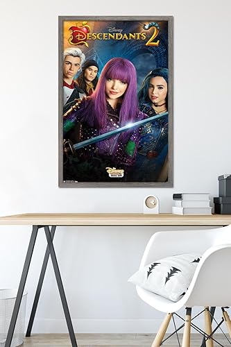 Vista 93 de Trends International Disney Descendants 2 - Póster de pared de una hoja, 22.375 x 34 pulgadas, versión sin marco