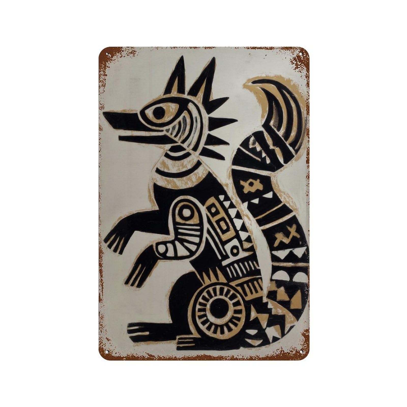 xiaoxiaoshen Traditional Mexican Wall Decor Art Metal Tin Poster Modern Home Decor Art Home Bar Shop Decorations Vintage Sign 30x20cm