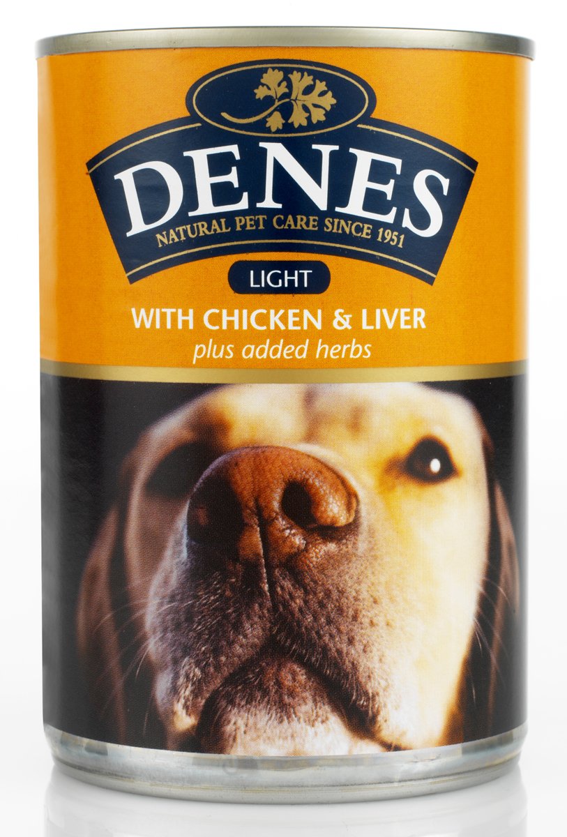 Denes Dog Light With Chicken & Liver +herbs 400g (Pack of 12)
