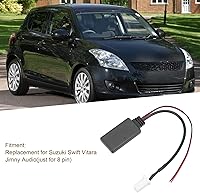 Vista 2 de Fydun Adaptador de cable auxiliar de audio para Swift Vitara Jimny 5.0 módulo de música MP3 AUX en adaptador de cable