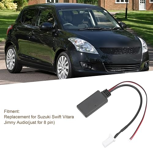 Miniatura 2 de Fydun Adaptador de cable auxiliar de audio para Swift Vitara Jimny 5.0 módulo de música MP3 AUX en adaptador de cable