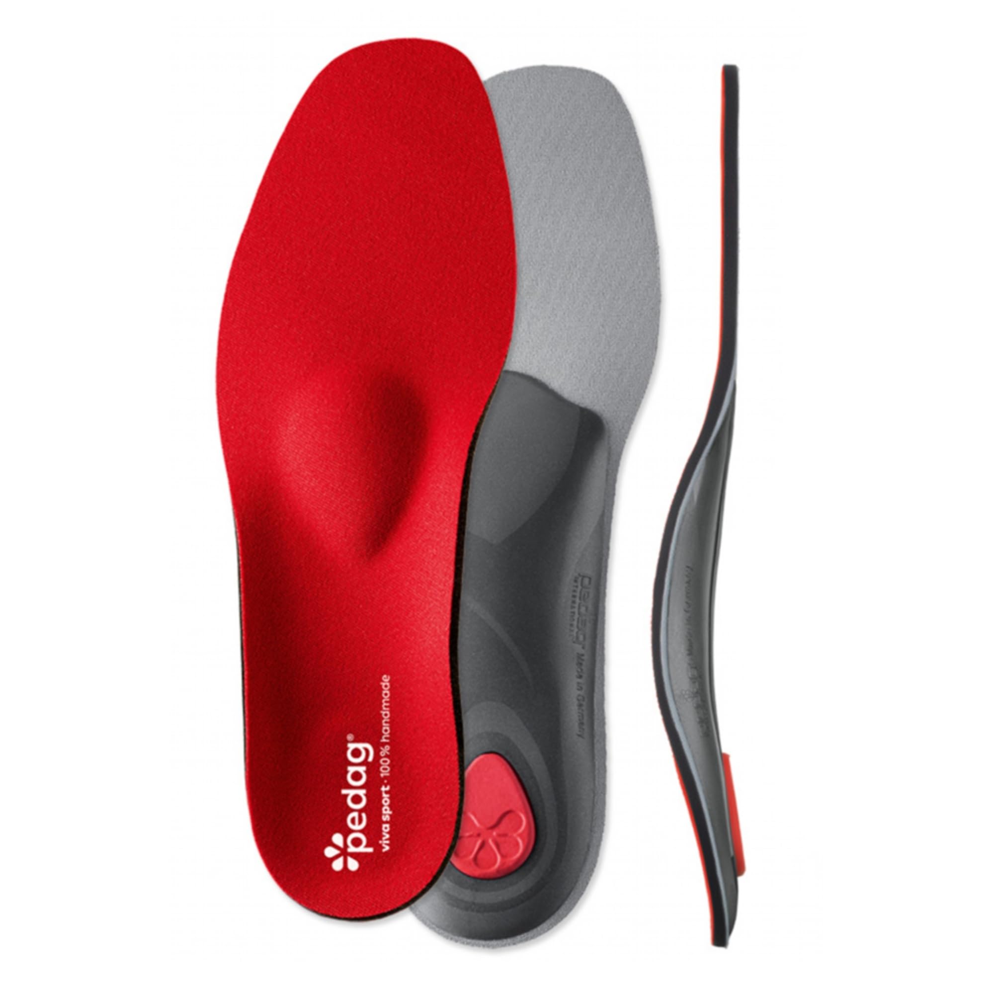pedag Viva Sport Einlegesohlen – sportliche Schuheinlage aus hochwertigem Dämpfungsmaterial | lindert Druckstellen an der Fußsohle & unterstützt bei Gelenk/ -Fußschmerzen & Rückenbeschwerden