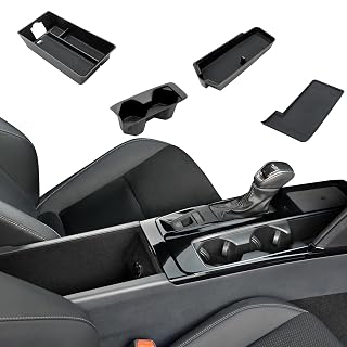 ELECFRESH 4PCS Center Console Organizer Tray for 2025 2026 Toyota Camry Accessories, Armrest Storage Box, Cup Holder, Wireless Charging Mat for Toyota Camry - Amazon product rated Grade A