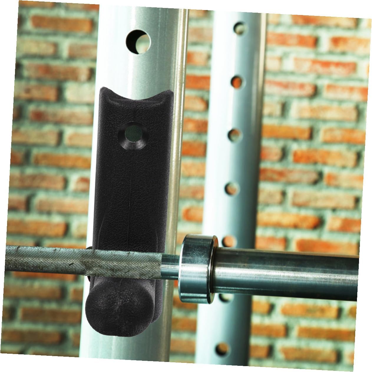Ciieeo 6pcs Wall Mounted Barbell Rack Heavy Duty Weight Holder Vertical Barbell Plate Storage Hooks for Home and Commercial Gym Strength Training Equipment