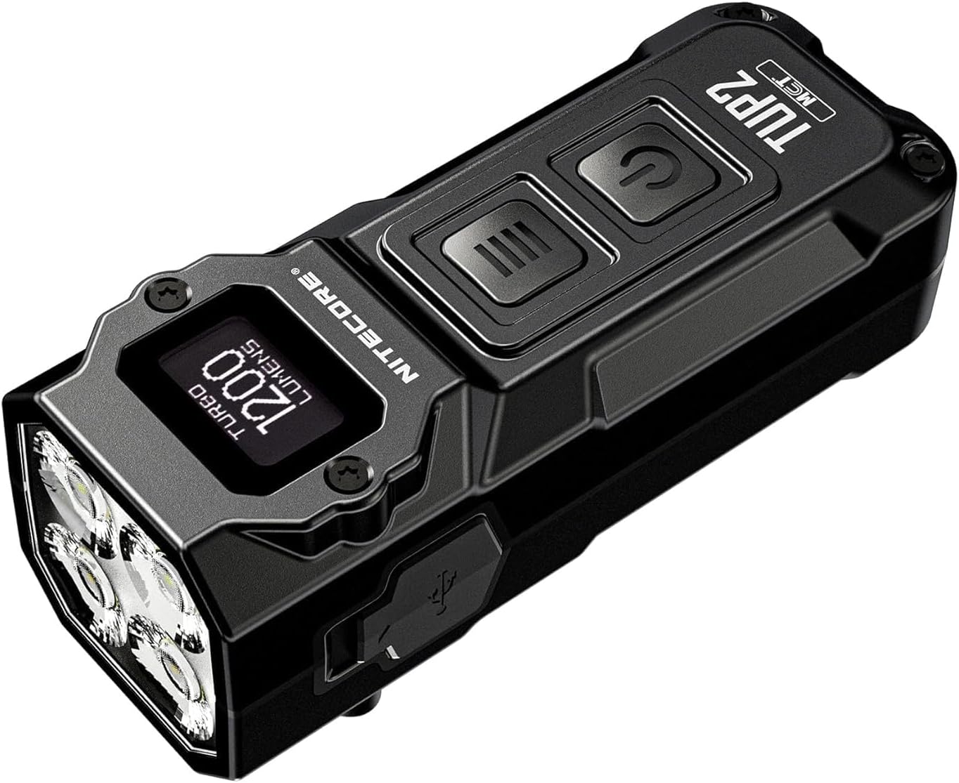 Nitecore TUP2 Pocket Light - 1200 Lumen - Upgrade of Tup (Black)