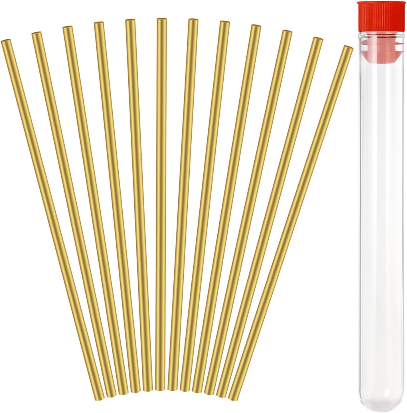 Alberts Stahl Rundstangen Set - 8 Stück à 1000mm Länge & 6mm Durchmesser