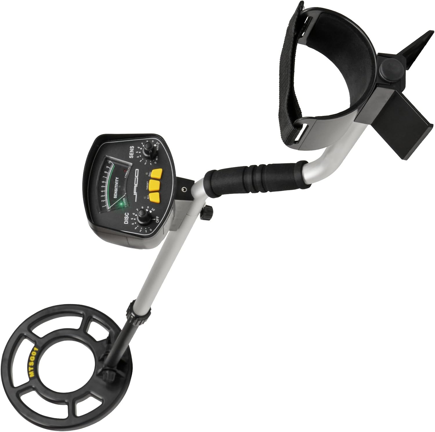 Metal Detector per Oro e Metalli, Bobina di Ricerca Impermeabile, con Adattatore, per Adulti e