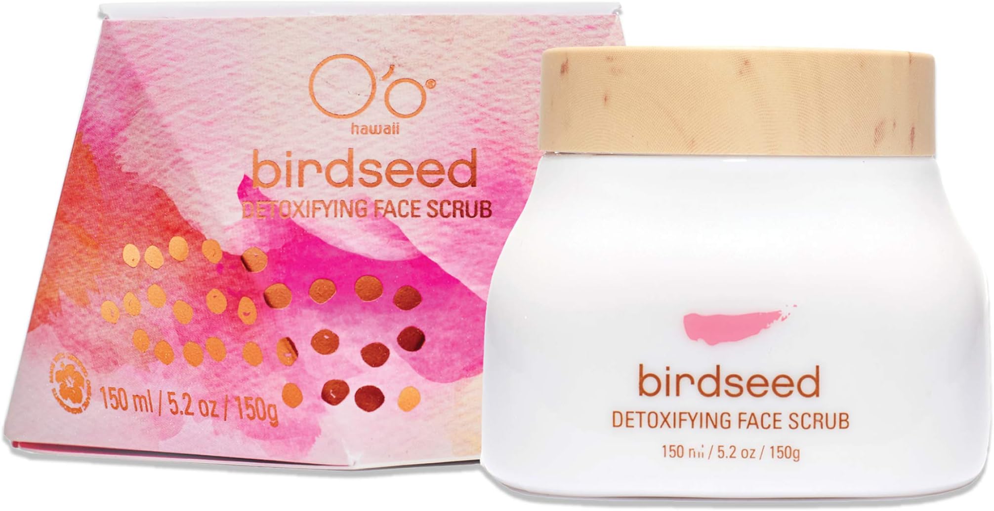 O'o Hawaii, Birdseed, Detoxifying Face Scrub, 5.2 oz (150 g)