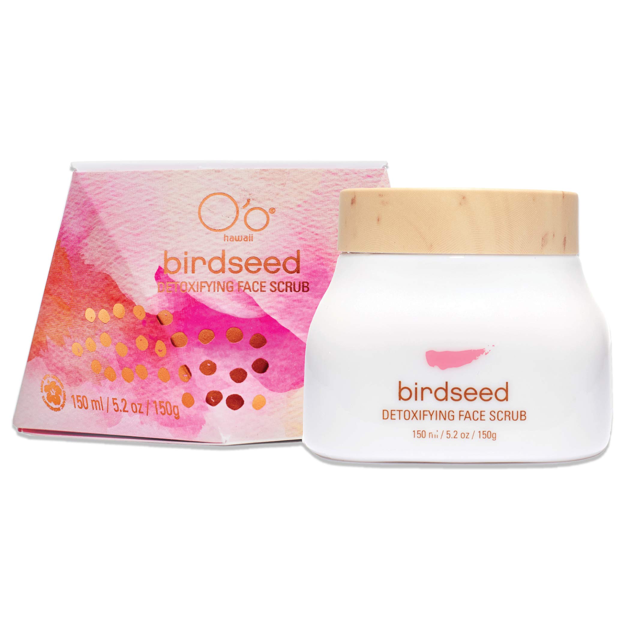 O'o Hawaii, Birdseed, Detoxifying Face Scrub, 5.2 oz (150 g)