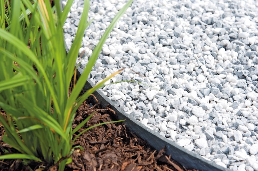OASE PondEdge 57751 - Bordo per laghetto da 14 cm, 25 m, sistema per bordi per laghetto come barriera capillare, bordo per aiuole, bordo per prato e terrazze