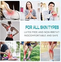 Vista 7 de 22 PCS 2X 2” Tens Unit Electrode Pads Compatible with Auvon Tens 7000 Muscle Stimulator Machine,Tens Unit Replacement Pads Reuse More Than 35-50