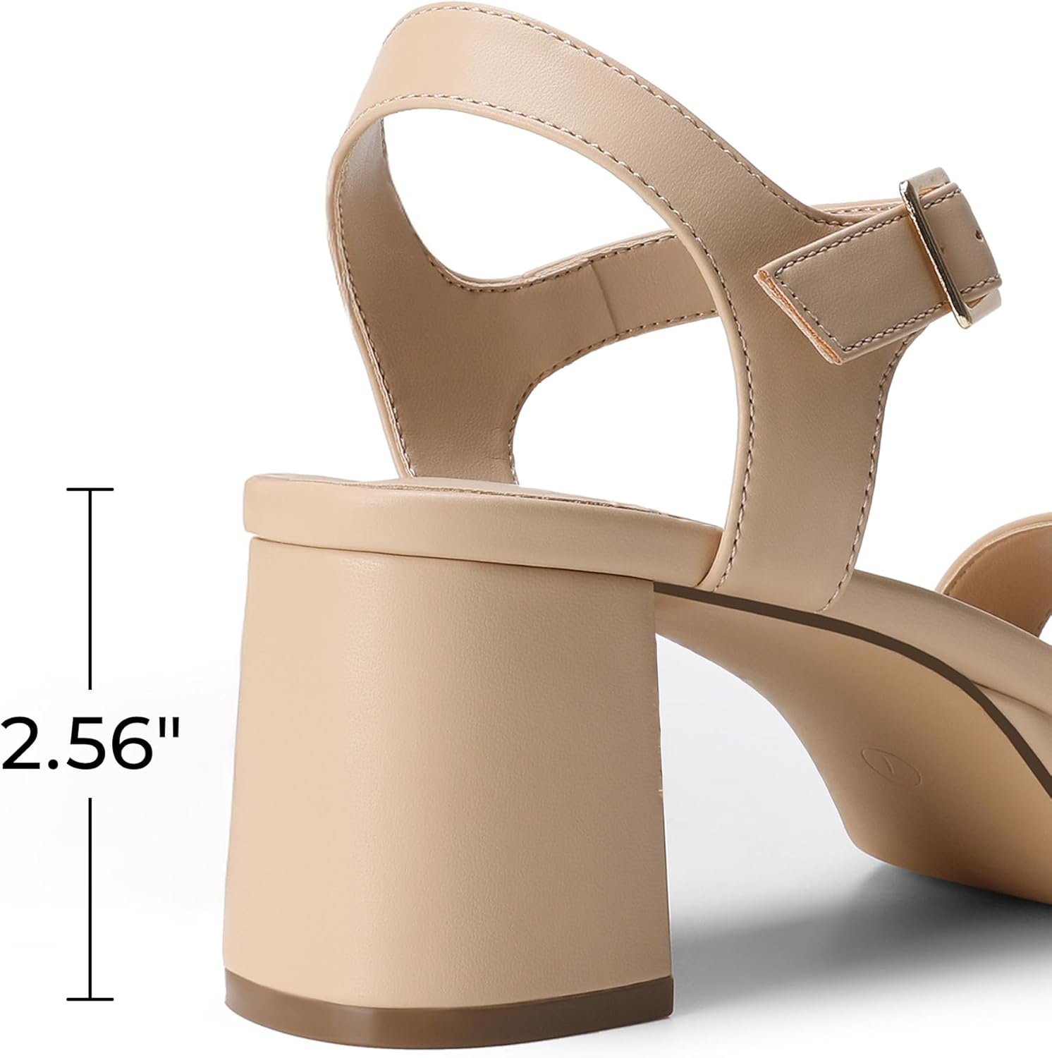 DREAM PAIRS Women's Platform Heels Block Chunky Open Toe Ankle Strap Heel Fashion Wedding Party Dress Sandals Shoes - Image 6