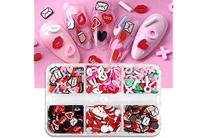 Valentine's Day Nail Art Slices