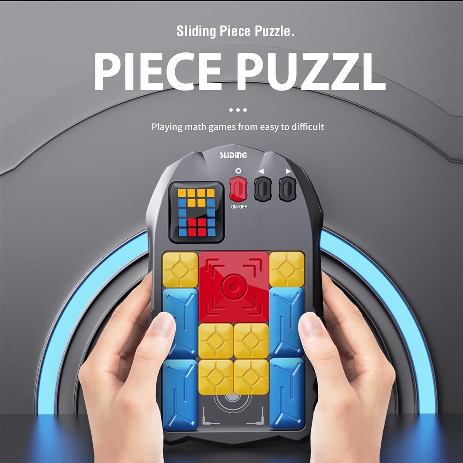 Super Slide Puzzle Game,Tic Tac Toe Bolt Game,Mini 12 Sided Cube Timer,The Combination of Timing and Toys can Allow You to Experience More Fun,Birthday Gifts for All Ages