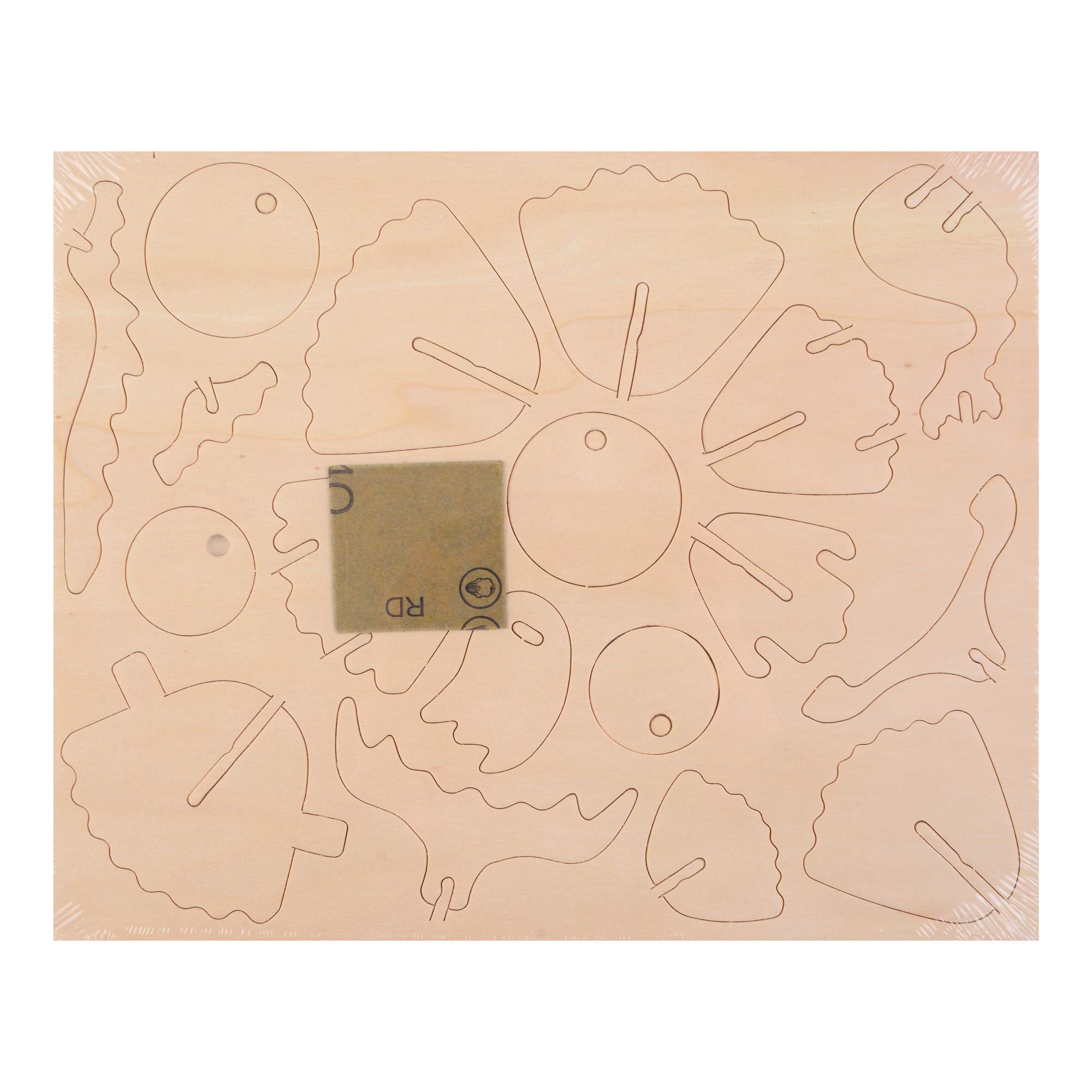 3D Wooden Puzzle Owl Model Woodcraft Construction kit Kids Toys age 5+ (JP273 Owl 35pcs), 35 pieces, 23.1 x 18.5 cm - Image 4