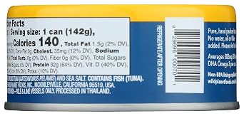 Wild Planet Wild Skipjack Light Tuna, 5-ounce Cans (Pack of 6)