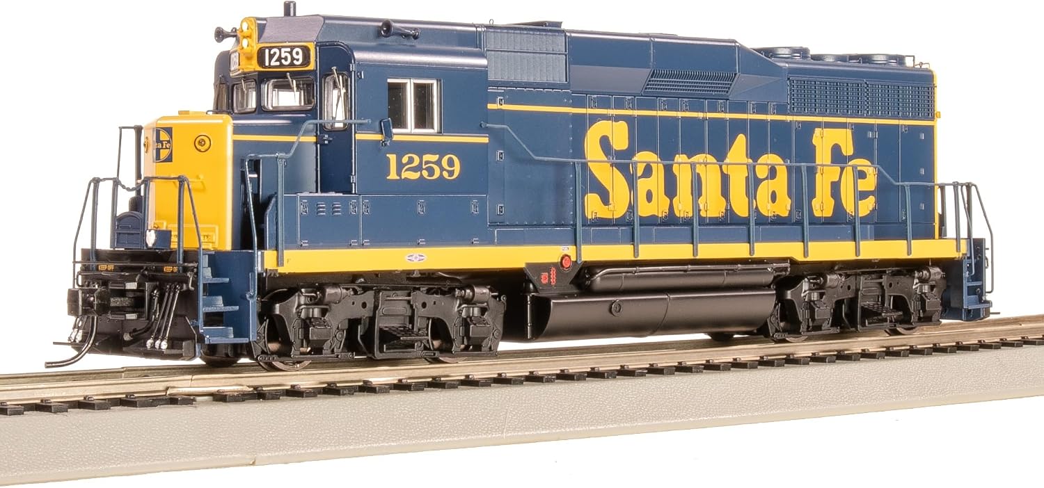 Broadway Limited 9130 EMD GP30, ATSF 1259, Bookend Scheme, Paragon4 Sound/DC/DCC, HO Scale