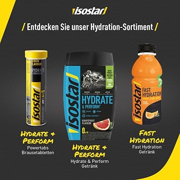 isostar Powertabs Cranberry for Athletes 120g