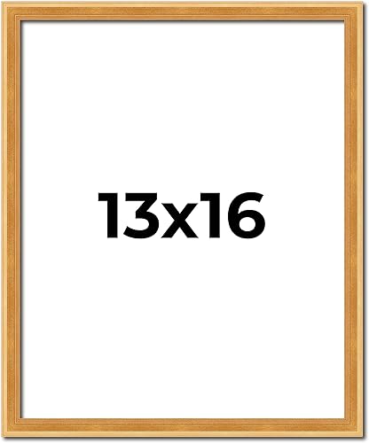 Miniatura 332 de Poster Palooza Portarretratos de madera maciza de 11 x 15 pulgadas, ancho de moldeo de 0.75 pulgadas, incluye plexiglás acrílico UV, respaldo