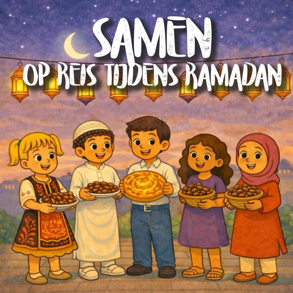 Samen op reis tijdens Ramadan: Een islamitisch voorleesboek over Ramadan en Eid al-Fitr (Wereldavonturen: Reisverhalen en Kleurplaten voor Kinderen)
