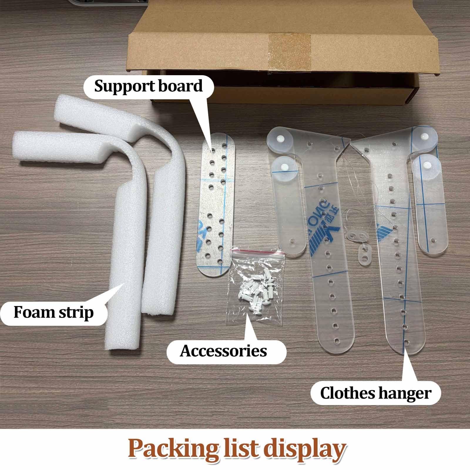 Perchas Transparentes para maniquí, Soporte Ajustable para Camisas, Percha de Moda para Abrigos y Chaquetas, Ideal para boutiques y ferias de fotografía (tamaño: Unisex)(10PCS)