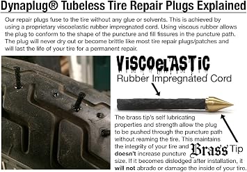 Dynaplug TIRE Repair Tool KIT - Pro Stainless Steel
