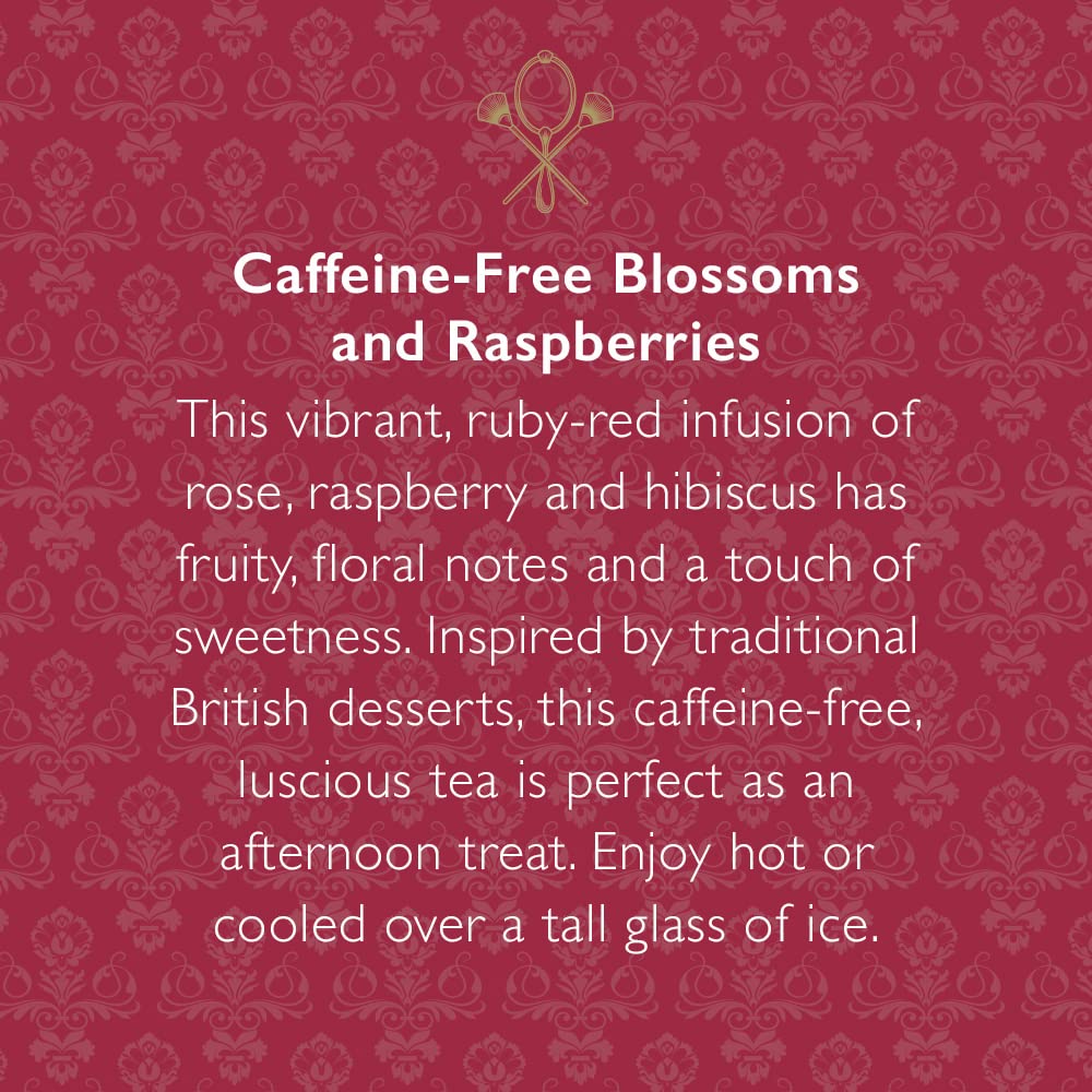 The Republic of Tea Downton Abbey Premium English Rose Tea, 36 Tea Bags, Rose Hibiscus, Caffeine Free - Image 3