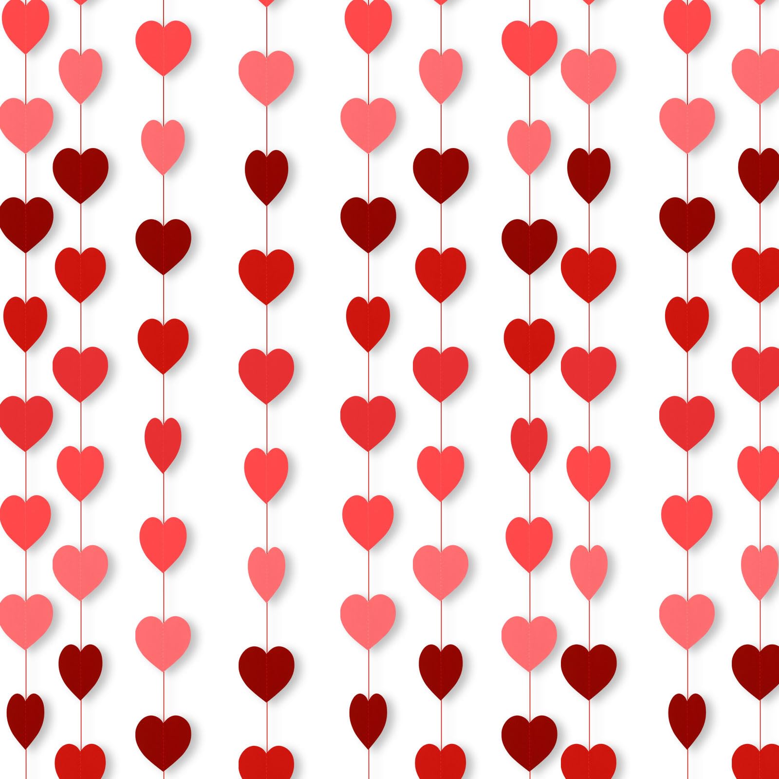 Guirlande de cœurs Epakh pour réussir sa décoration de Saint-Valentin