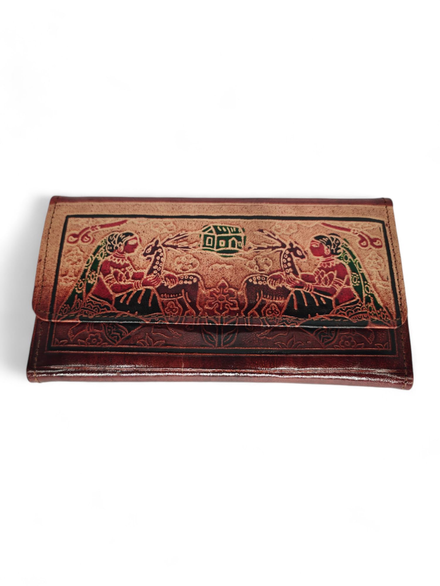k&k krafts & kreations 23 cm Leather Wallet Block Print (B0F4F7C9ST)-picture-16