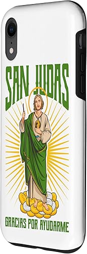 Miniatura 2 de Funda para iPhone XR San Judas Tadeo gracias por ayudarme