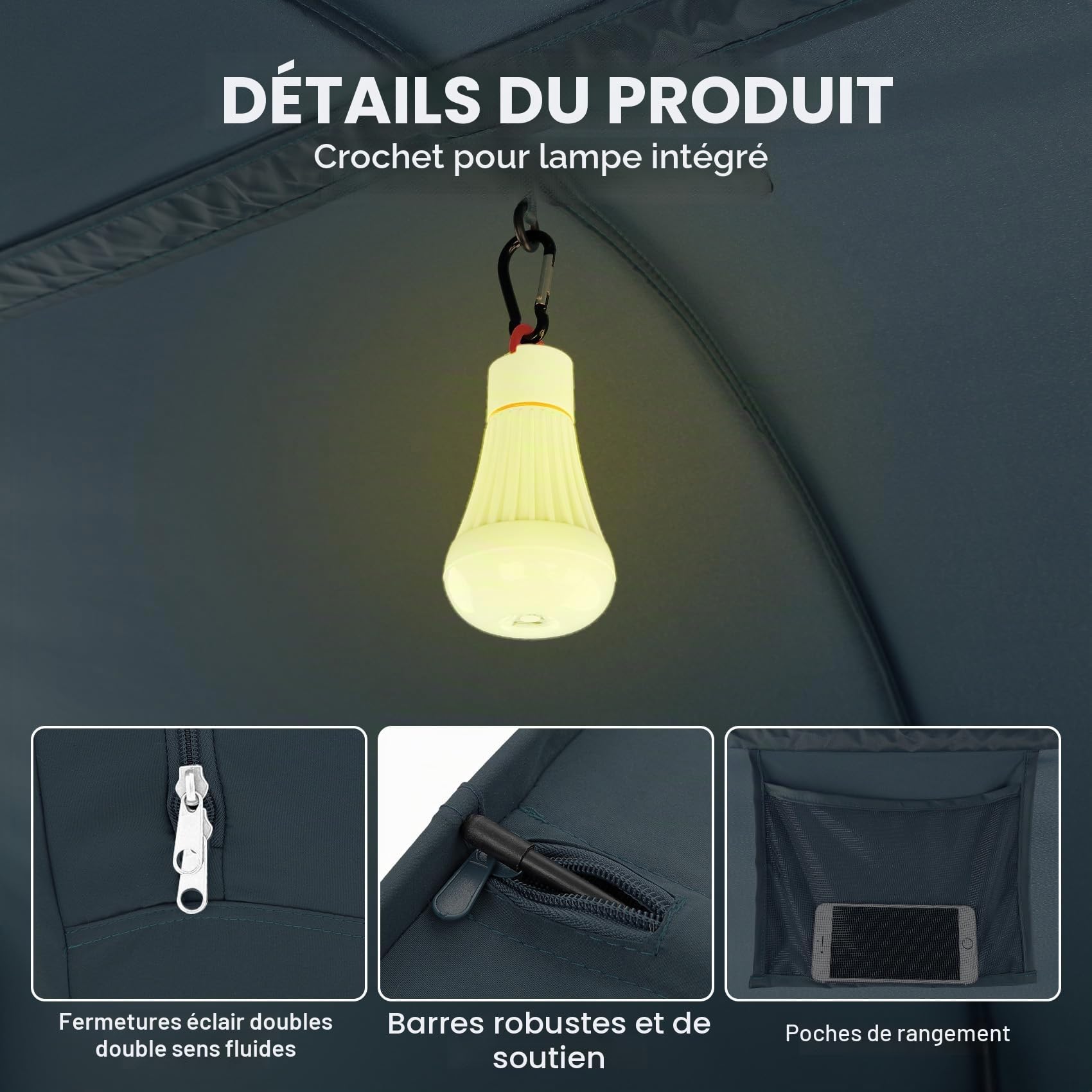Alvantor Bed Tent Ciel de lit Unisexe, Charbon, 190x99x22 cm (Pack of 1)