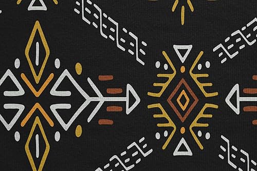 Miniatura 5 de Ambesonne Arrow - Toalla para esterilla de yoga, patrón indígena inspirado en los nativos, antideslizante, absorbente del sudor, para yoga, pilates,