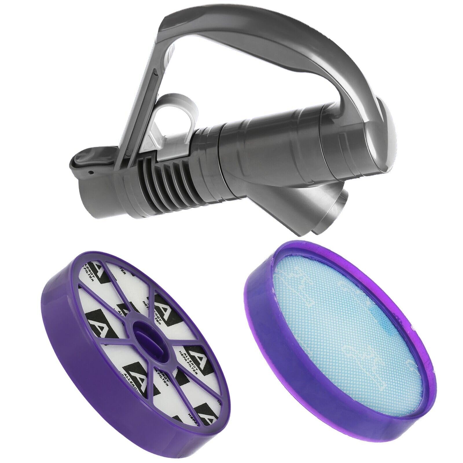 Masterpart Wand Handle & Twin Filter Kit Compatible With Dyson DC19 Cylinder Vacuum Cleaners DC29