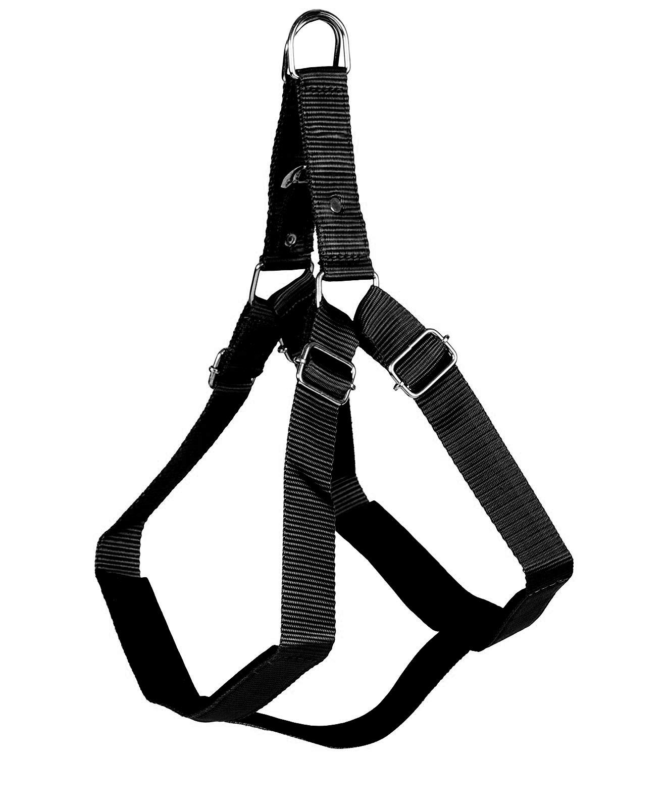 Vrct Bites Dog Padded Body Belt (Body Harness) 1.25" (Size - Large) (Color - Black) (B07WJDJ4LZ) Amazon Price History, Amazon Price Tracker