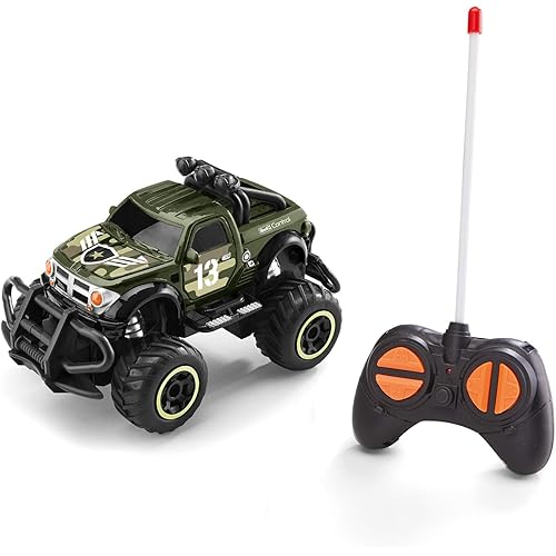 Revell Control 23491 Remote Control Car RAM Field Hunter with 27 MHz Control, 1:43 Scale, 14cm in Length