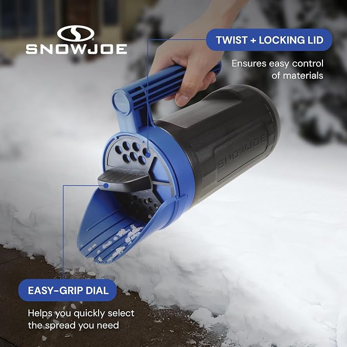 Esparcidor Manual Multiusos Snow Joe 5 Lb - Control Ajustable miniatura 4
