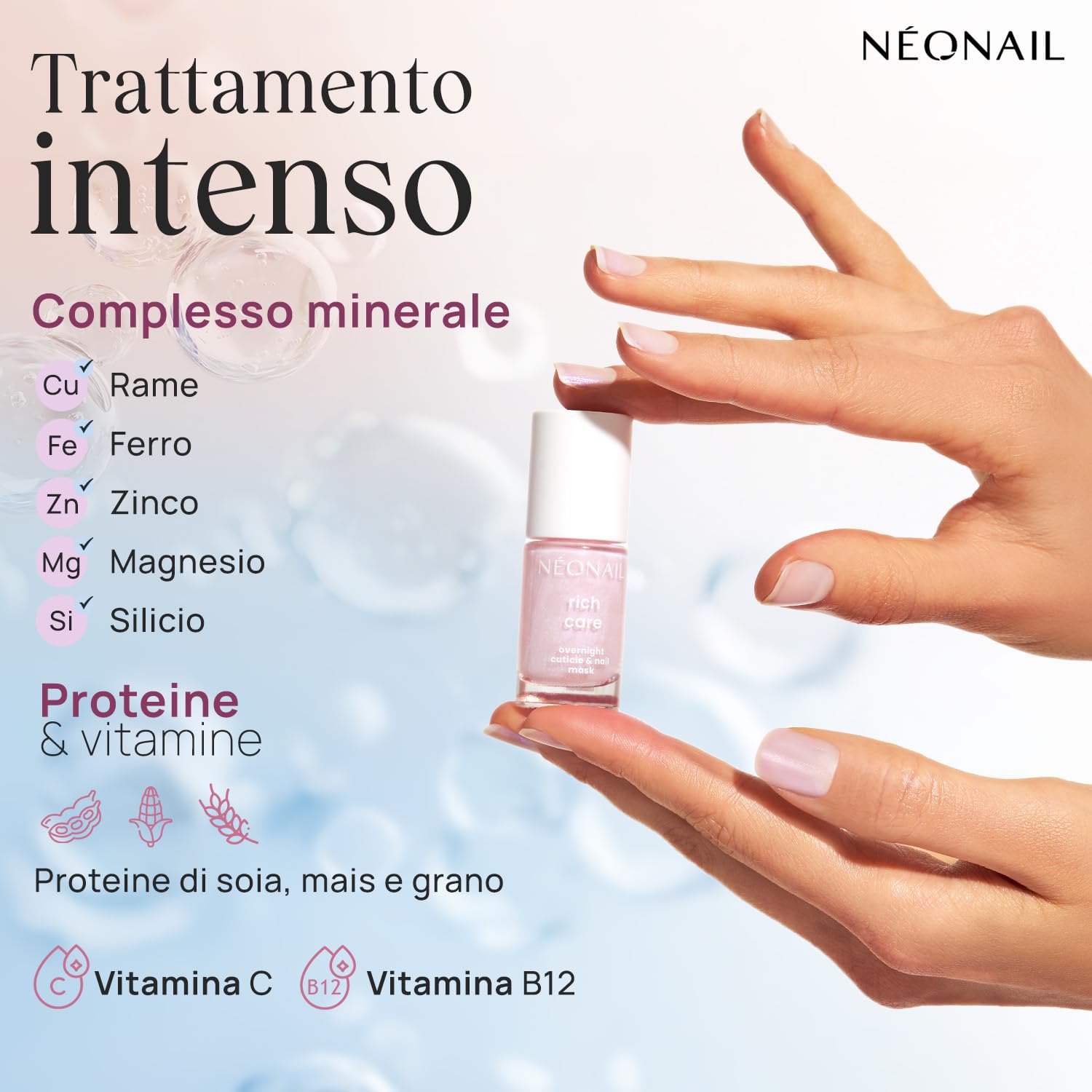 NÉONAIL Rich Care Overnight Cuticle & Nail Mask - Nail Strengthening & Cuticle Moisturizer - 5ml - 4