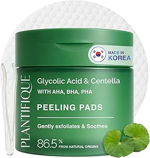 PLANTIFIQUE Almohadillas de tóner de ácido gl...