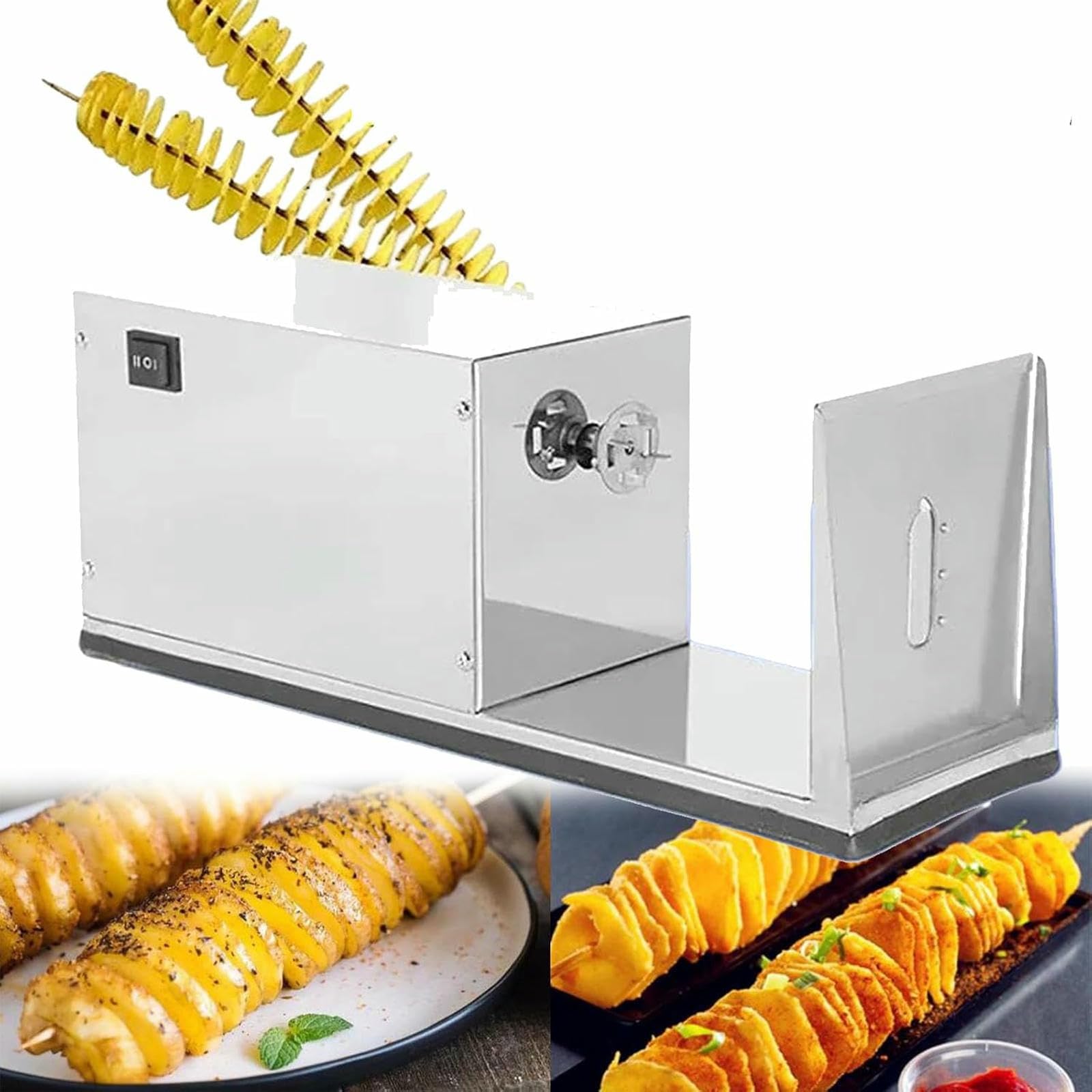 Machine à tour de pommes de terre électrique automatique pour gagner du temps