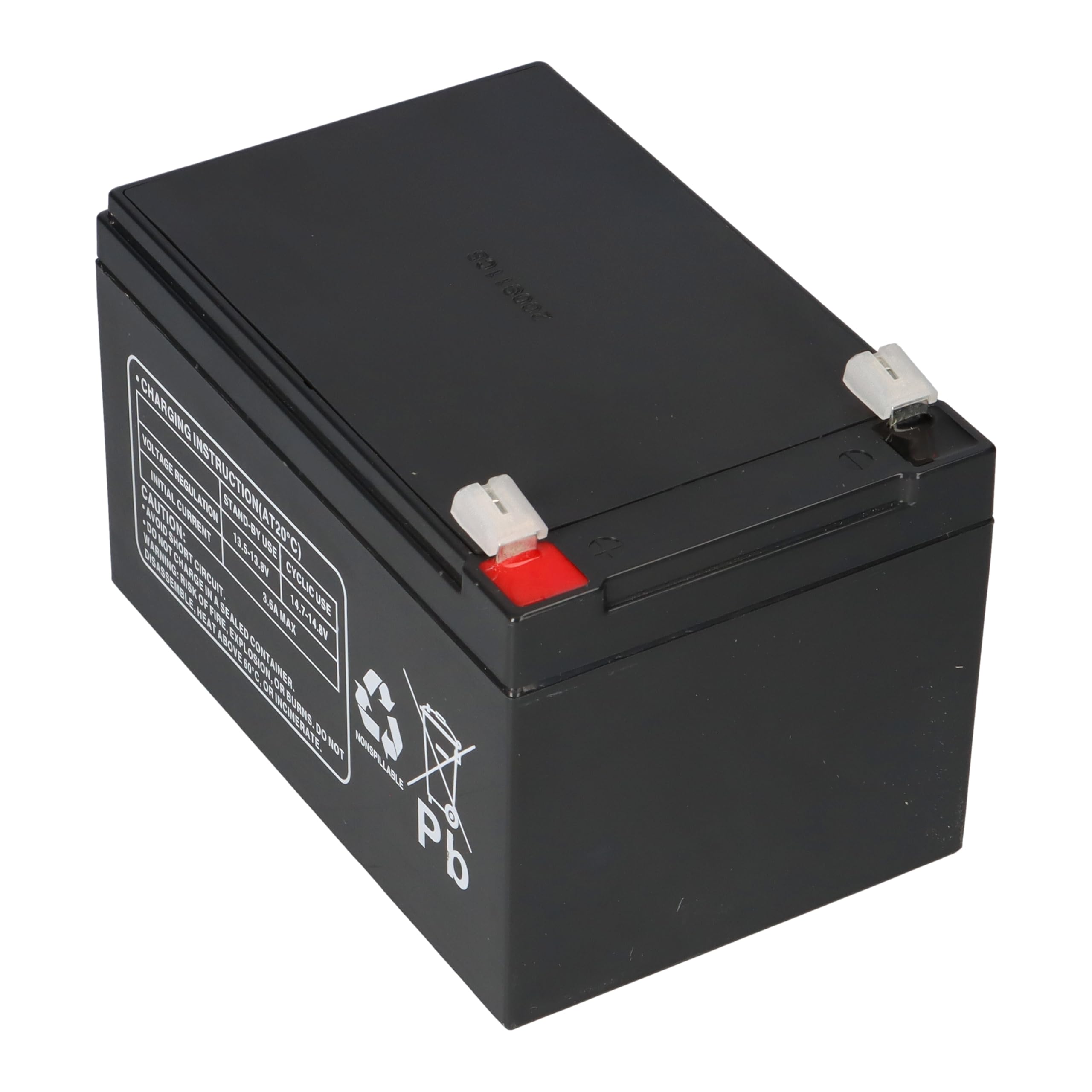 Juego de baterías de plomo AGM de 12 V y 12 Ah con cargador 1 A, Faston de 6,3 mm, batería Multipower MPL12-12 + cargador DL12-1.0, sin mantenimiento, Eurobat 10 años, 151 x 98 x 98 mm
