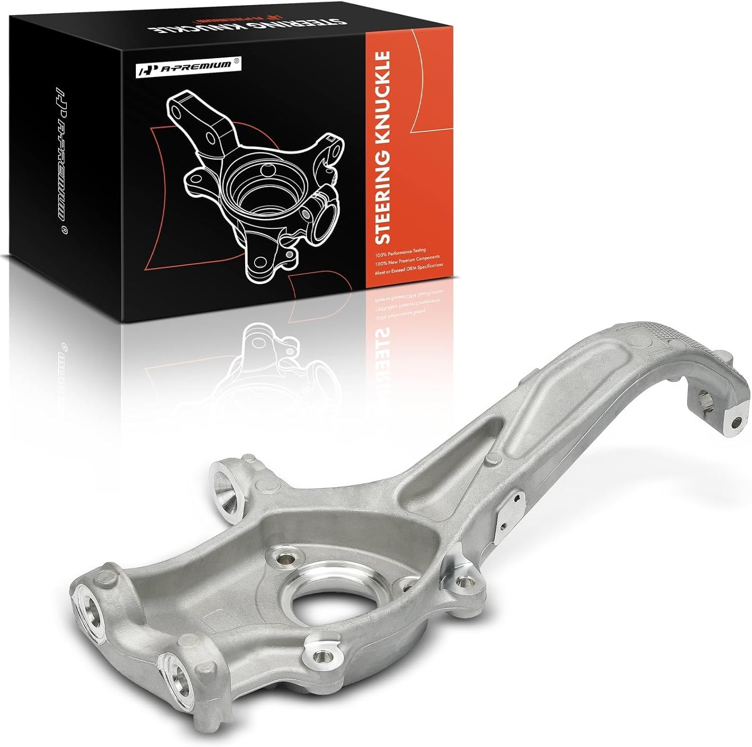 A-Premium Front Right Suspension Steering Knuckle Compatible with Tesla Model 3 2017-2023, Passenger Side